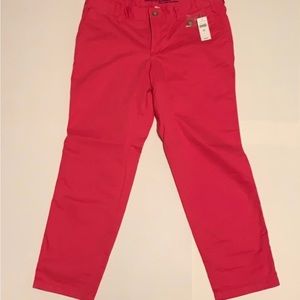 GAP Girlfriend Khaki Pants; worn once-washed